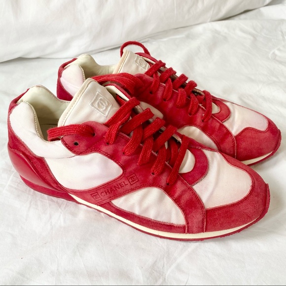Chanel Suede Sneakers